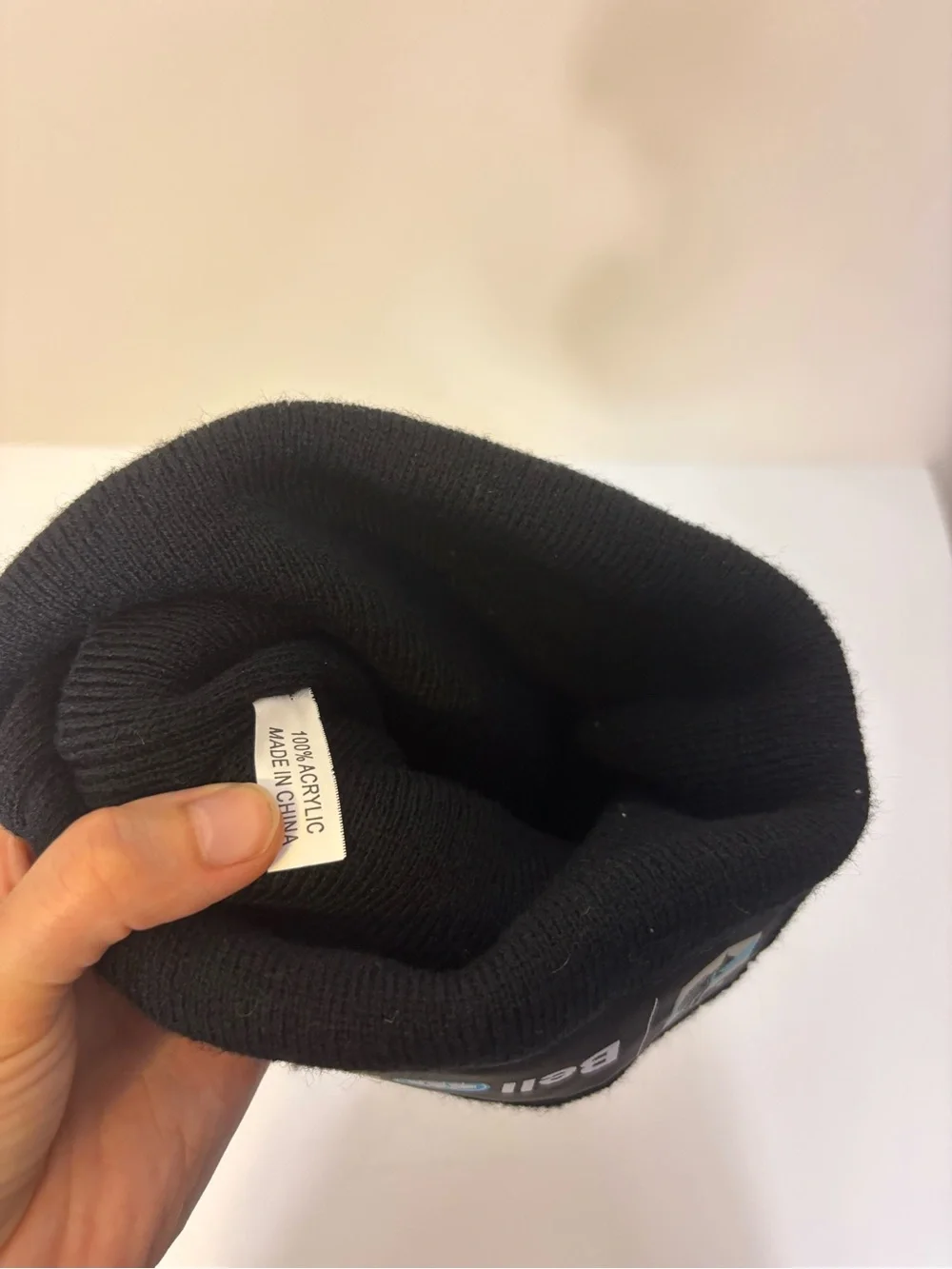 Minnesota United FC Loons Black & Light Blue Pom Cuff Beanie Winter Hat